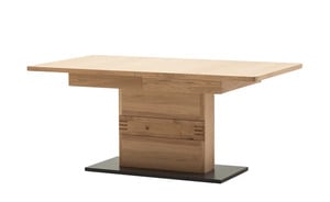 Woodford Säulentisch ausziehbar  Monta - holzfarben - 100 cm - 77 cm - Tische > Esstische - Möbel Kraft