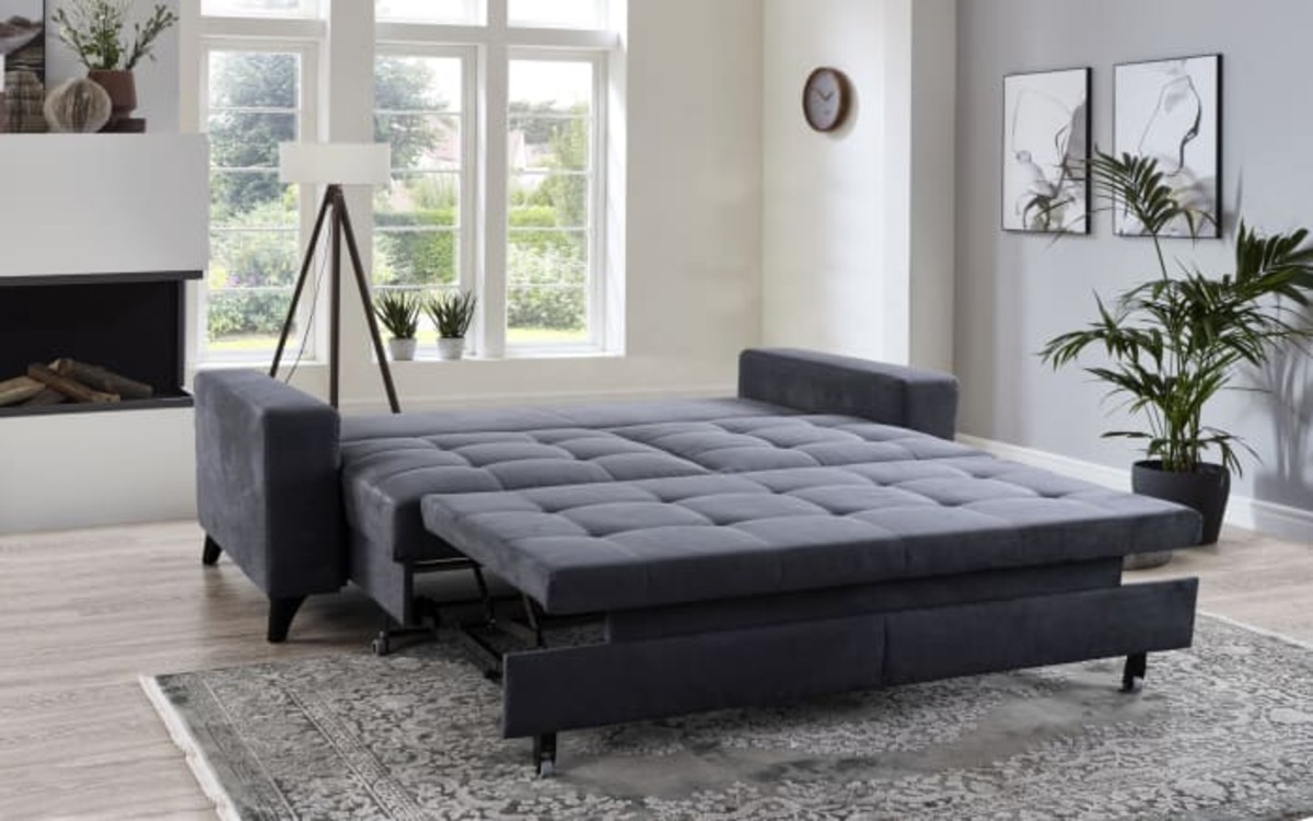 Bild 3 von Schlafsofa Systemo Trend in grau, mit Funktion