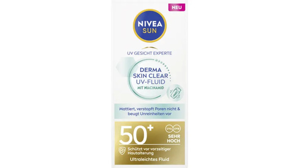 Bild 1 von Nivea Sun Derma Skin Clear UV-Fluid mit Niacinamid