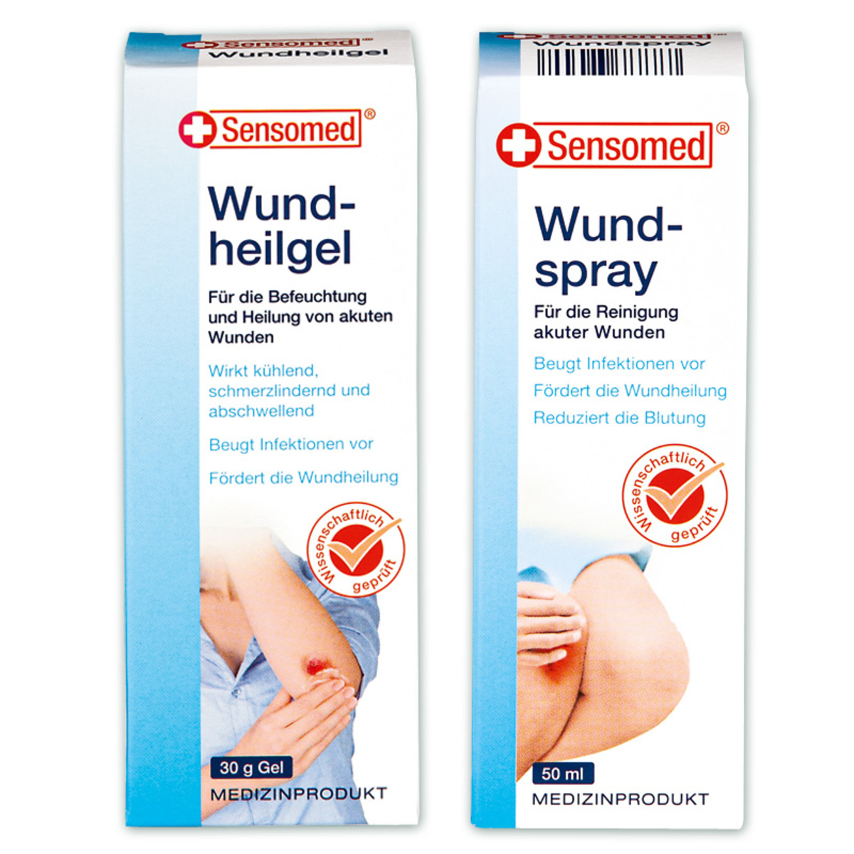 Bild 1 von Sensomed Wundheilgel /-spray