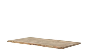 Tischplatte  Tuxa massiv - holzfarben - Massivholz lackiert - 100 cm - 3,7 cm - Tische