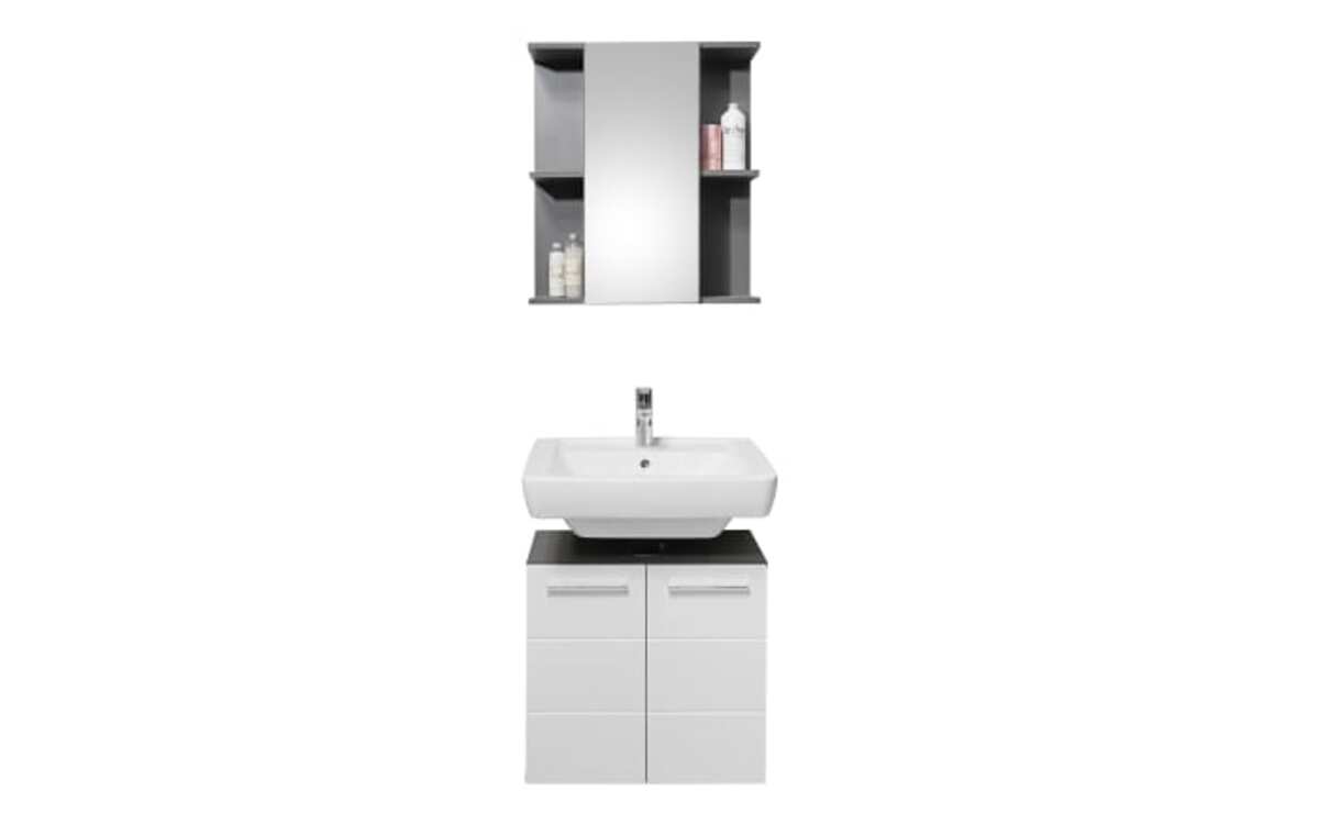 Bild 3 von Express Küchen - Spiegelschrank Gloss, anthrazit