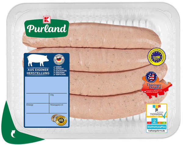 Bild 1 von K-PURLAND Original Thüringer Rostbratwurst