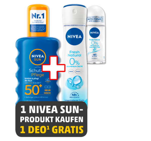 Bild 1 von NIVEA SUN Sonnenschutz*