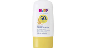 HiPP Babysanft Sonne Sonnen Gesichtscreme LSF50+