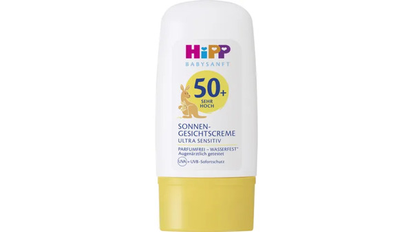 Bild 1 von HiPP Babysanft Sonne Sonnen Gesichtscreme LSF50+