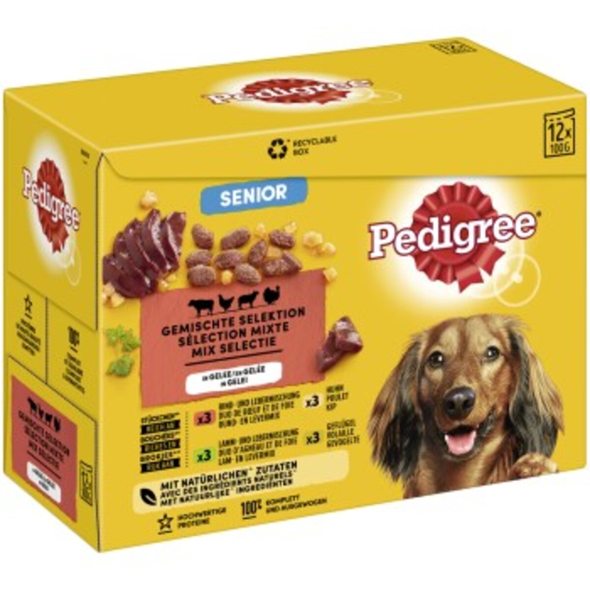 Bild 1 von Pedigree Senior Gelée Multipack 12x100g