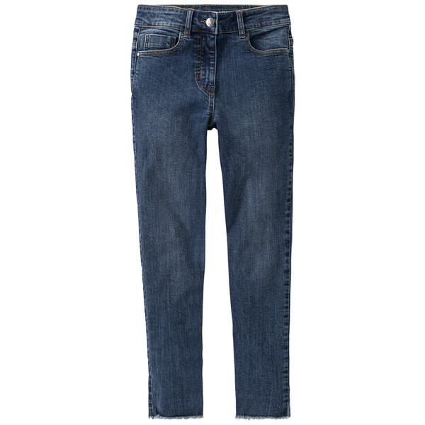 Bild 1 von Mädchen Slim-Jeans mit High Waist BLAU