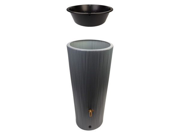 Bild 4 von 4rain 2in1 Regenspeicher »VASO DECOR«, 220 L, inkl. Fallrohrfilter und Auslaufhahn