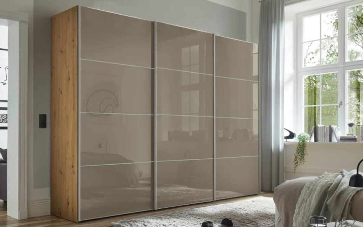 Bild 1 von Staud - Schwebetürenschrank Studioline, Moccaglas-Türen, 336 x 240 cm