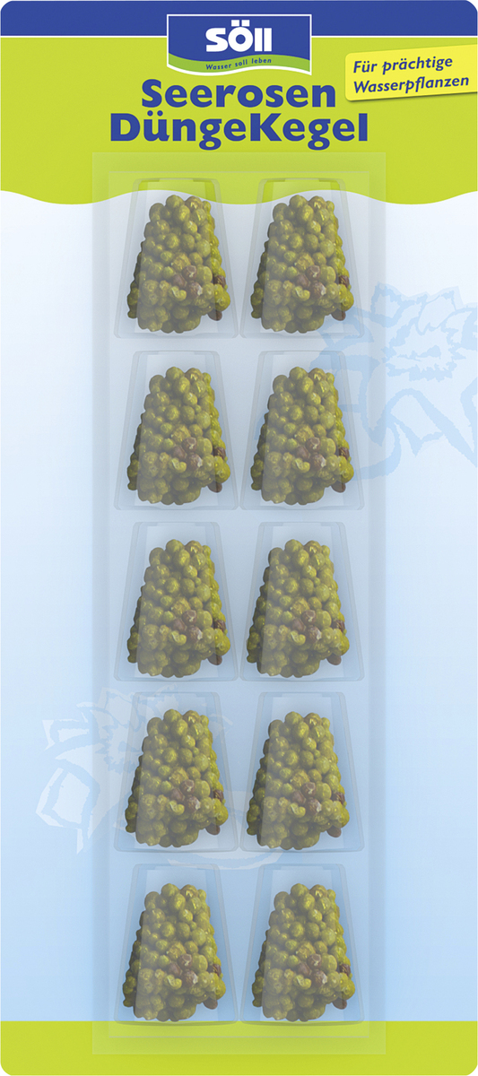 Bild 1 von Söll SeerosenDüngeKegel 10 Kegel