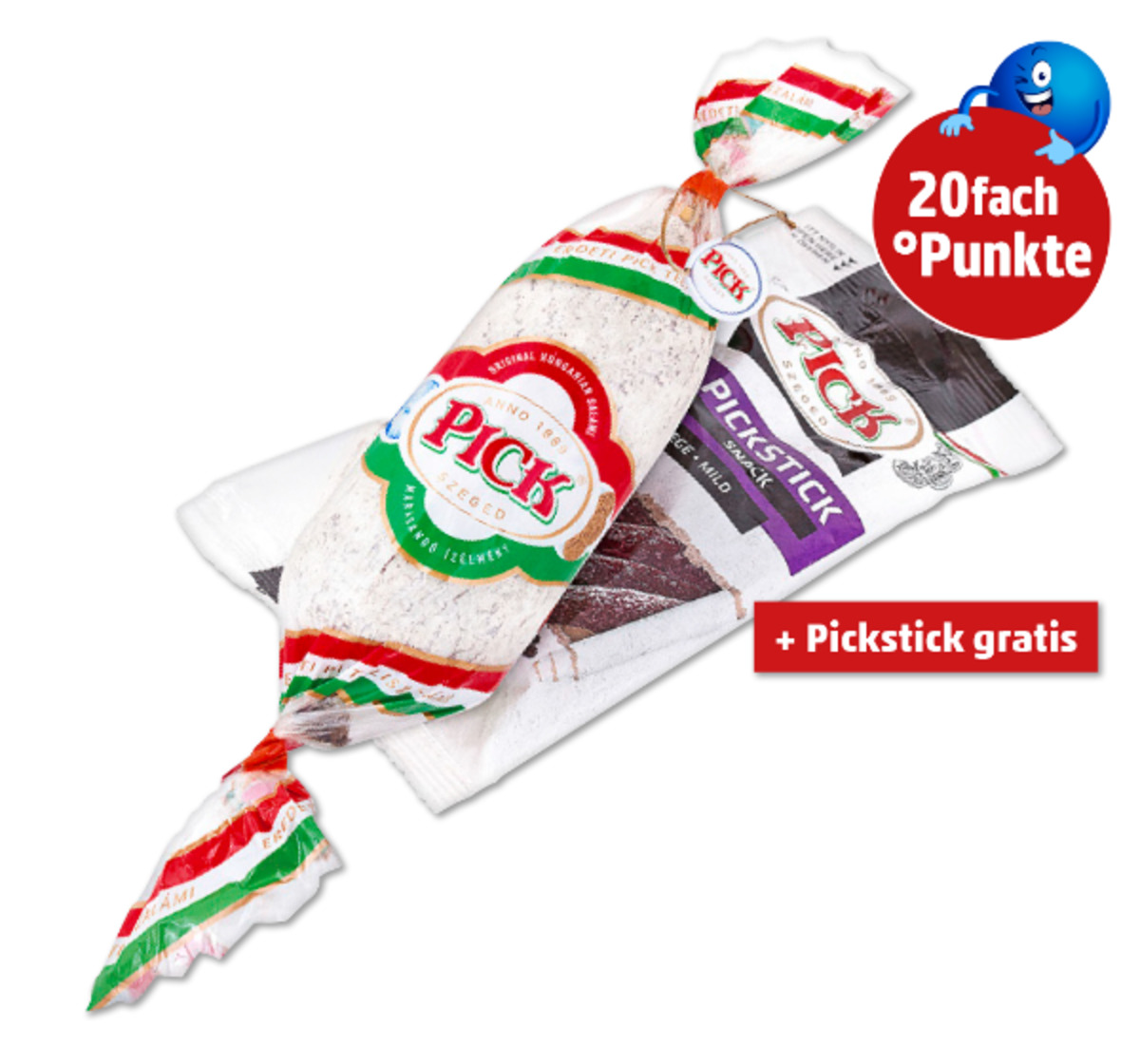 Bild 1 von 20fach °Punkte beim Kauf von Pick Ungarische Salami