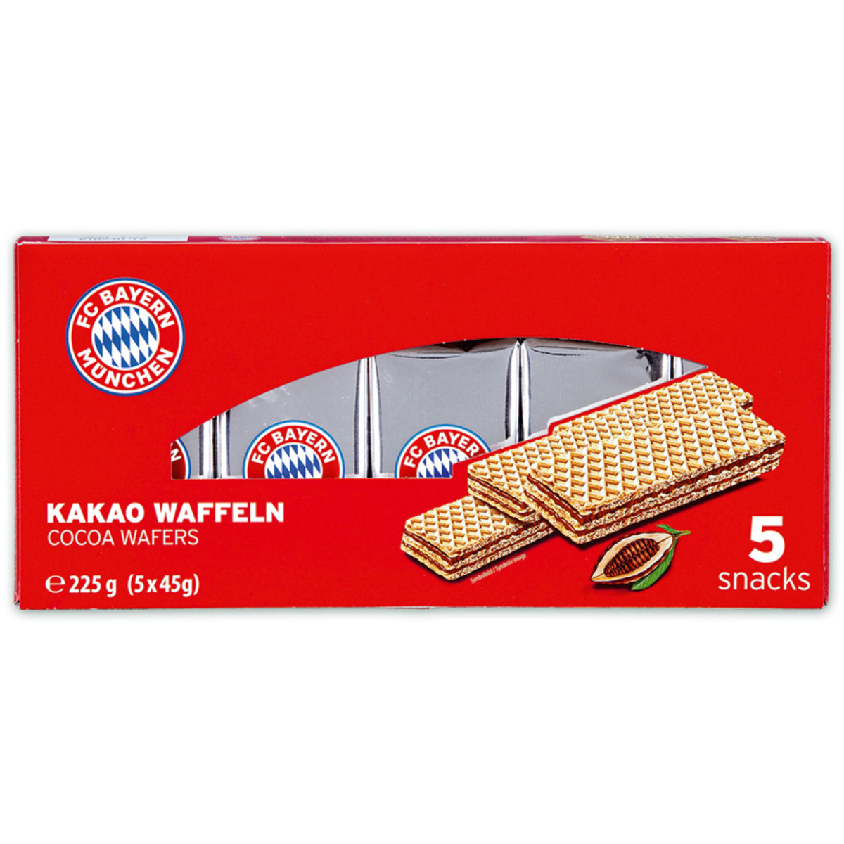Bild 1 von FCB / BVB Waffeln mit Schokocreme