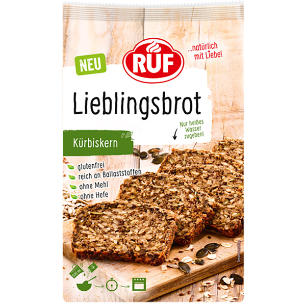 Bild 1 von RUF Lieblingsbrot Kürbiskern 600 g