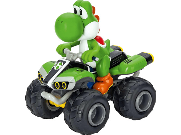 Bild 1 von CARRERA RC 2.4GHz Mario Kart™, Yoshi - Quad ferngesteuertes Auto, Mehrfarbig, Mehrfarbig