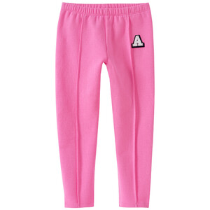 Mädchen Sweat-Leggings mit Applikation PINK