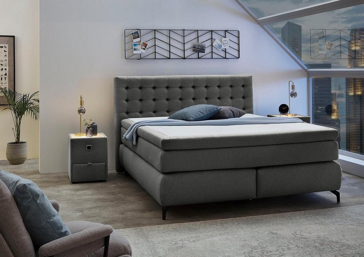 Bild 1 von Jockenhöfer Gruppe Boxspringbett Jessica, mit Topper