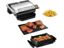 Bild 1 von TEFAL GC714D OptiGrill+ Snacking & Baking Kontaktgrill, Schwarz/Edelstahl