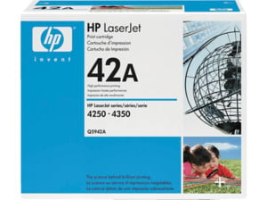 HP 42A Toner Schwarz (Q5942A), Schwarz