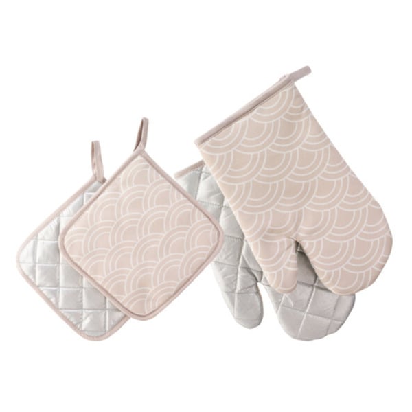 Bild 1 von Ofenhandschuhe & Topflappen Set Japandi, beige