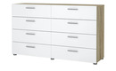 Bild 1 von Sideboard  Pelileo ¦ weiß ¦ Maße (cm): B: 140 H: 82 T: 40,4 Kommoden & Sideboards > Kommoden - Sconto