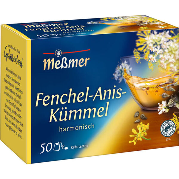 Bild 1 von Meßmer Fenchel-Anis-Kümmel Tee