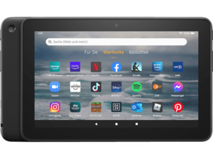 AMAZON Fire 7 (2022), Tablet, 16 GB, Zoll, Schwarz, Schwarz