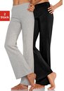 Bild 1 von vivance active Jazzpants (2er-Pack) mit leicht ausgestelltem Bein, Loungewear