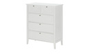 Bild 1 von Kommode  Todi ¦ weiß ¦ Maße (cm): B: 80 H: 96 T: 39 Kommoden & Sideboards > Kommoden - Sconto