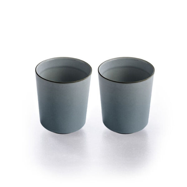 Bild 1 von Keltum Steingut Becher "Smokey Blue", 2er Set