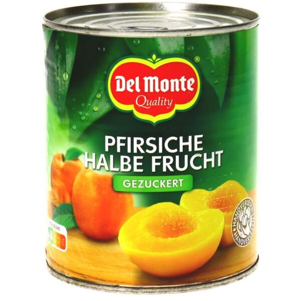 Bild 1 von Del Monte Pfirsiche halbiert & gezuckert