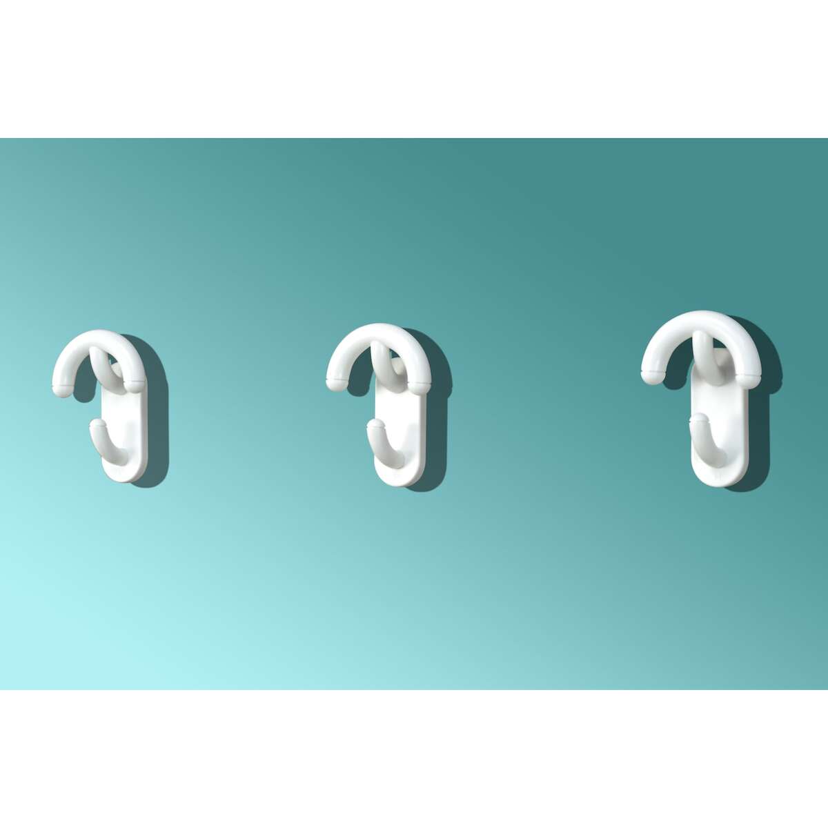 Bild 1 von möbel direkt online Design-Garderobenhaken 3er-Set Designer: LUIGI CARAMELLA