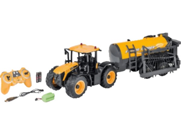 Bild 1 von CARSON 590907653 1:16 RC TRAKTOR JCB+TANKWAGEN RTR GELB R/C Fahrzeug, Mehrfarbig, Mehrfarbig