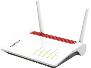 AVM FRITZ!Box 6850 5G WLAN Router 1266 Mbit/s, Weiß/Rot