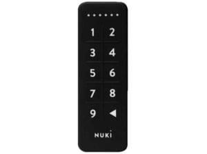 NUKI Keypad Türöffner, Schwarz, Schwarz