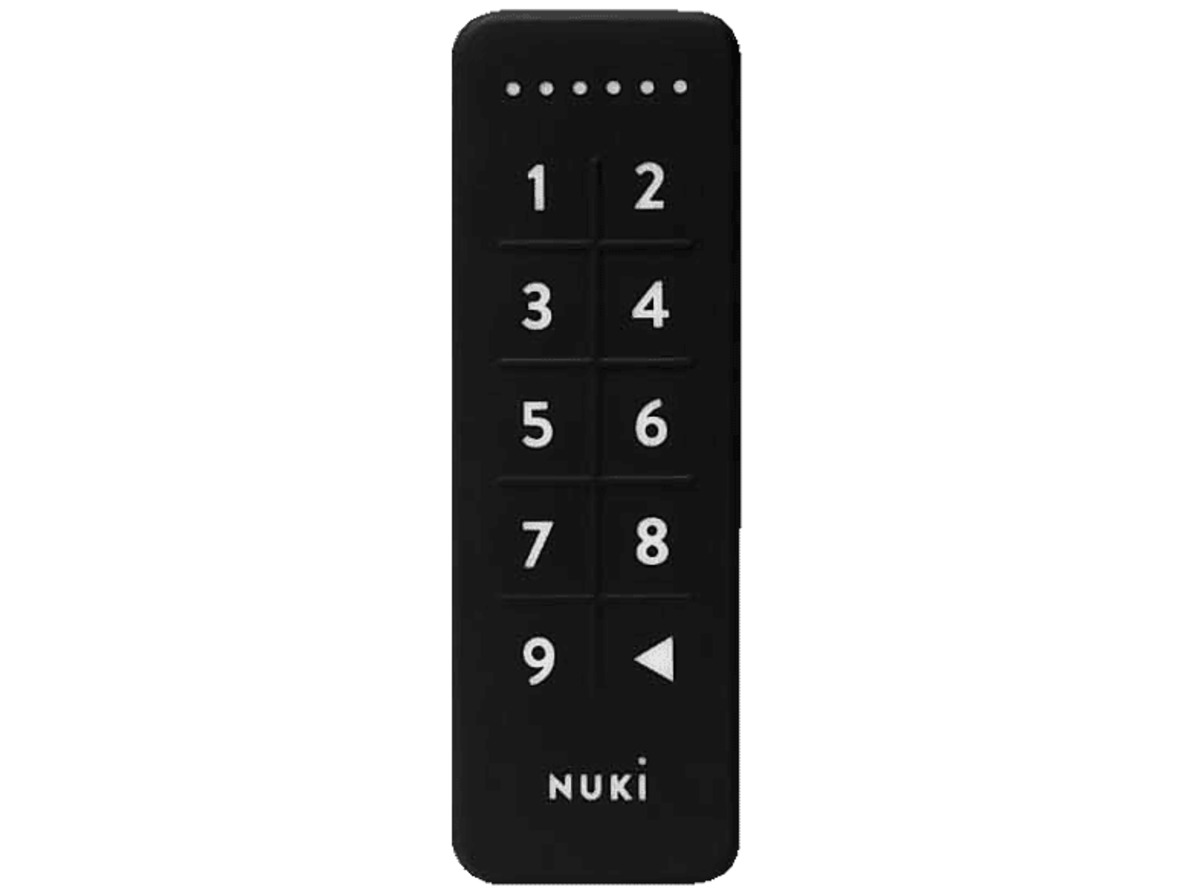 Bild 1 von NUKI Keypad Türöffner, Schwarz, Schwarz