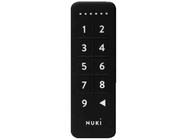 Bild 1 von NUKI Keypad Türöffner, Schwarz, Schwarz