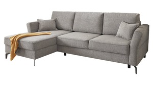 Ecksofa mit Schlaffunktion - taupe - 269 x 170 cm - EUPEN