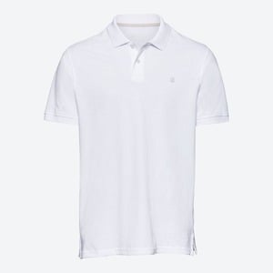 Herren-Poloshirt aus reiner Baumwolle, White