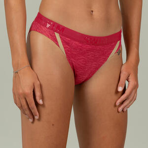 Damen Sportbikini Hose - Kamyleon Mala rubinrot Rosa|rot