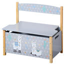 Bild 1 von Kesper Kinder-Sitzbank Alpaka grau B/H/L: ca. 60x56x34,5 cm