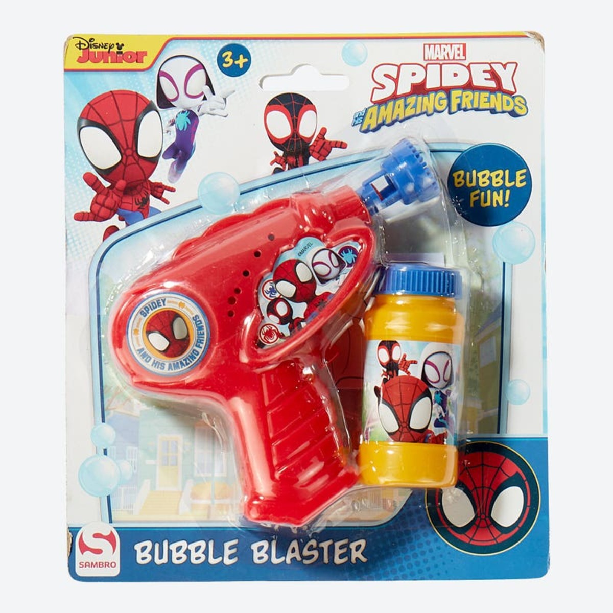 Bild 1 von Seifenblasen-Kanone, ca. 15cm, 2-teilig, Red