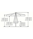 Bild 2 von Schneider Gastro Sonnenschirm Jumbo, rund, Ø400 cm