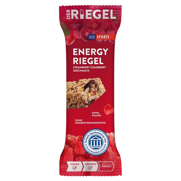 Bild 1 von ALDI SPORTS Energy Riegel 40 g