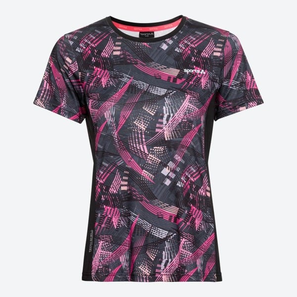 Bild 1 von Damen-Funktions-T-Shirt mit modernem Design, Pink