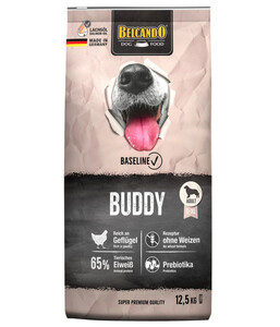 BELCANDO® Trockenfutter für Hunde Baseline Buddy, Adult, Geflügel, 12,5 kg