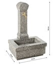 Bild 4 von Dehner Granit-Gartenbrunnen Linz, ca. B62/H100/T46 cm