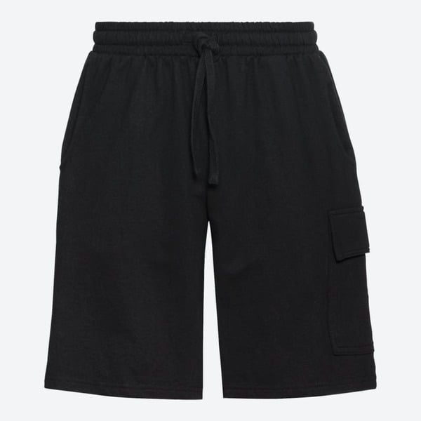 Bild 1 von Herren-Homewear-Shorts mit Cargotasche, Black