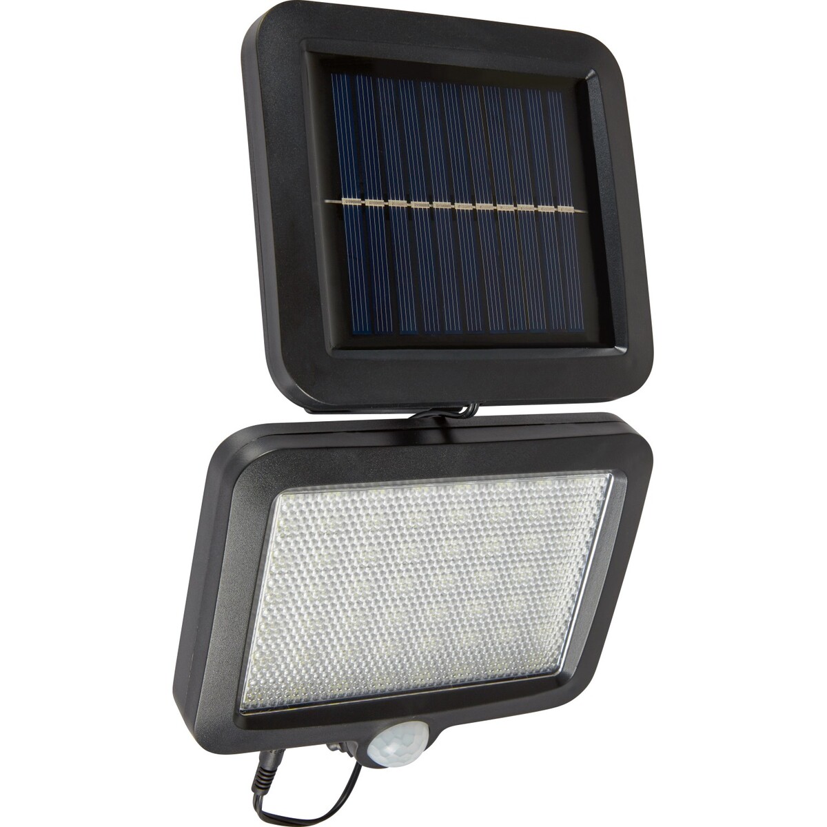 Bild 3 von Solar-LED-Außenstrahler PIR-Sensor Schwarz 15 cm x 2,5 cm x 13 cm
