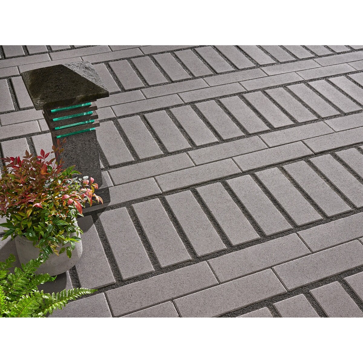 Bild 3 von Kann Cascada Aqua Ökopflaster 40 cm x 15 cm x 8 cm Anthrazit